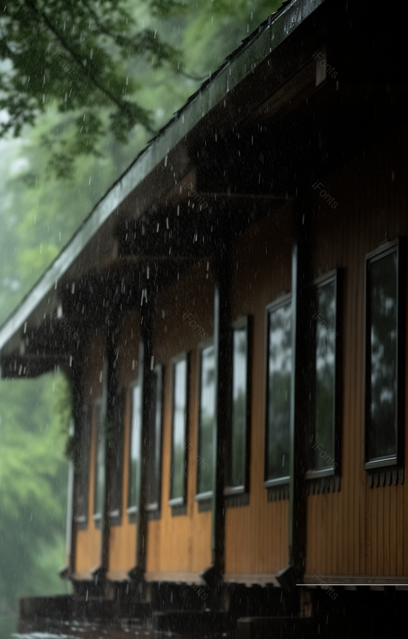 夏天梅雨季节滴雨的屋檐雨水节气小雨,高清,摄影图,摄影图片,图片大全,摄影图免费下载